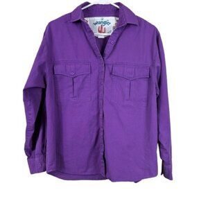 VTG Wrangler Painted Desert Women’s Western Button Up Shirt Sz Medium